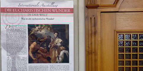Ausstellung Eucharistische Wunder